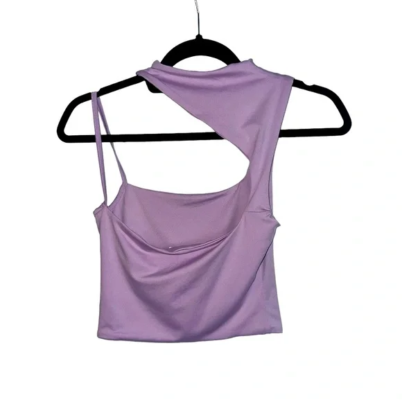 Princess Polly Asymmetrical Crop Top - Picture 2 of 5